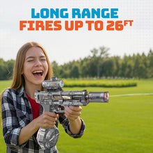 Load image into Gallery viewer, Electric Water Guns with Real Recoil & LED Silencer – Squirt Blaster Toy with Auto Rapid Fire, Rechargeable Battery, Long Range 26FT – Summer Water Toy for Kids Boys Girls Ages 4+