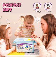 Load image into Gallery viewer, Sleepah Premium Play Sand Set – 5LB of Sensory Toy Sand with Large Molds for Girls & Boys – No Mess Sensory Bin Play Sandbox Art & Crafts Activity Birthday Gift Kids 3 4 5 6 7 8 9 Years Old