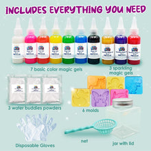 Load image into Gallery viewer, Aqua Fairy Water Gel Kit for Kids – Magic Water Elf Toy– Water Buddies – DIY Squishy Maker Kit – Design Your Own Water Buddies - Craft Kits for Kids – Arts & Crafts Set for Boys Girls Age 5 6 7 8 9