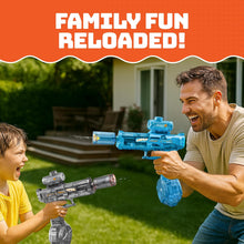 Load image into Gallery viewer, Electric Water Guns with Real Recoil & LED Silencer – Squirt Blaster Toy with Auto Rapid Fire, Rechargeable Battery, Long Range 26FT – Summer Water Toy for Kids Boys Girls Ages 4+