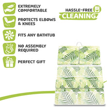Load image into Gallery viewer, Bath Kneeler & Elbow Kneeling Rest Pad Set for Baby Washing Baths Gift Set Floral