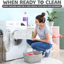 Load image into Gallery viewer, Bath Kneeler and Elbow Kneeling Rest Pad Set for Baby Bathing – Waterproof Soft Memory Foam Mat Organizer Pockets Quick Drying Foldable Non-Slip for Baby & Toddler Bath Time Toys Sponge Cloth (Marble)