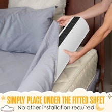 Load image into Gallery viewer, Sleepah Toddler Bed Rail Bumper Guard – Memory Foam with Dual Non-Slip Pads & Waterproof Cover. Soft, Washable, and Removable. Ideal for Kids, Adults & Seniors (2 Pack)