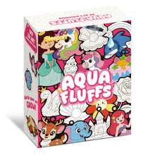 Load image into Gallery viewer, Aqua Fluffs Mess-Free 3D Art Kit for Kids Double-Sided Water-Activated Craft with Dinosaur &amp; Space Designs, No Glue or Paint, Creative Activity Ages 3–8
