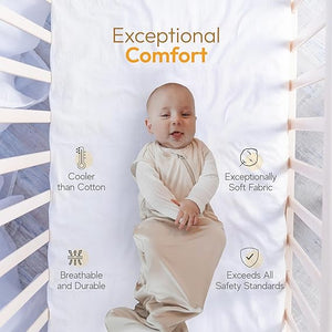 Sleepah Baby Super Soft Rayon Made from Bamboo Sleep Sack Sleeping Bag (0.5 TOG) for Babies and Toddlers for Warmer Summer