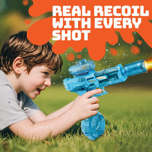 Load image into Gallery viewer, Electric Water Guns with Real Recoil &amp; LED Silencer – Squirt Blaster Toy with Auto Rapid Fire, Rechargeable Battery, Long Range 26FT – Summer Water Toy for Kids Boys Girls Ages 4+
