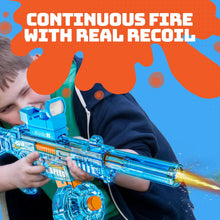 Load image into Gallery viewer, Electric Water Guns with Real Recoil &amp; LED Silencer – Squirt Blaster Toy with Auto Rapid Fire, Rechargeable Battery, Long Range 26FT – Summer Water Toy for Kids Boys Girls Ages 4+
