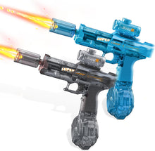 Load image into Gallery viewer, Electric Water Guns with Real Recoil &amp; LED Silencer – Squirt Blaster Toy with Auto Rapid Fire, Rechargeable Battery, Long Range 26FT – Summer Water Toy for Kids Boys Girls Ages 4+

