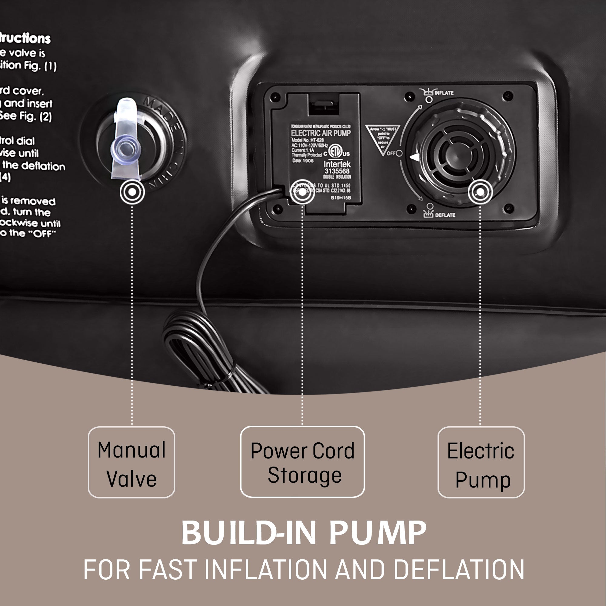 Intex Intex -Quick-Fill™ 120 Volt AC Electric Pump