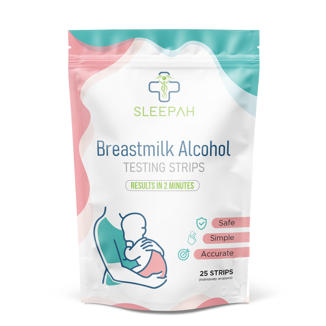 Breast Milk Alcohol Testing Strips (13 Pack) – Detect Alcohol in Breast Milk at Home – Individually Wrapped, Results in 2 Minutes