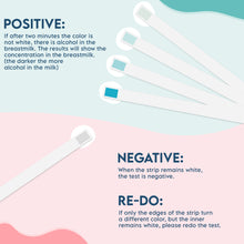 Load image into Gallery viewer, Breast Milk Alcohol Testing Strips (13 Pack) – Detect Alcohol in Breast Milk at Home – Individually Wrapped, Results in 2 Minutes
