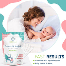 Load image into Gallery viewer, Breast Milk Alcohol Testing Strips (13 Pack) – Detect Alcohol in Breast Milk at Home – Individually Wrapped, Results in 2 Minutes

