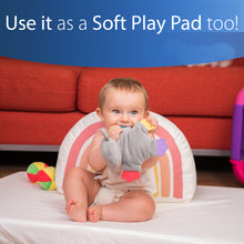 Load image into Gallery viewer, Sleepah Pack and Play Mattress Foldable Pad Double Sided w/Firm Side (for Babies) &amp; Soft Memory Foam Side (for Toddlers) With Carry Case
